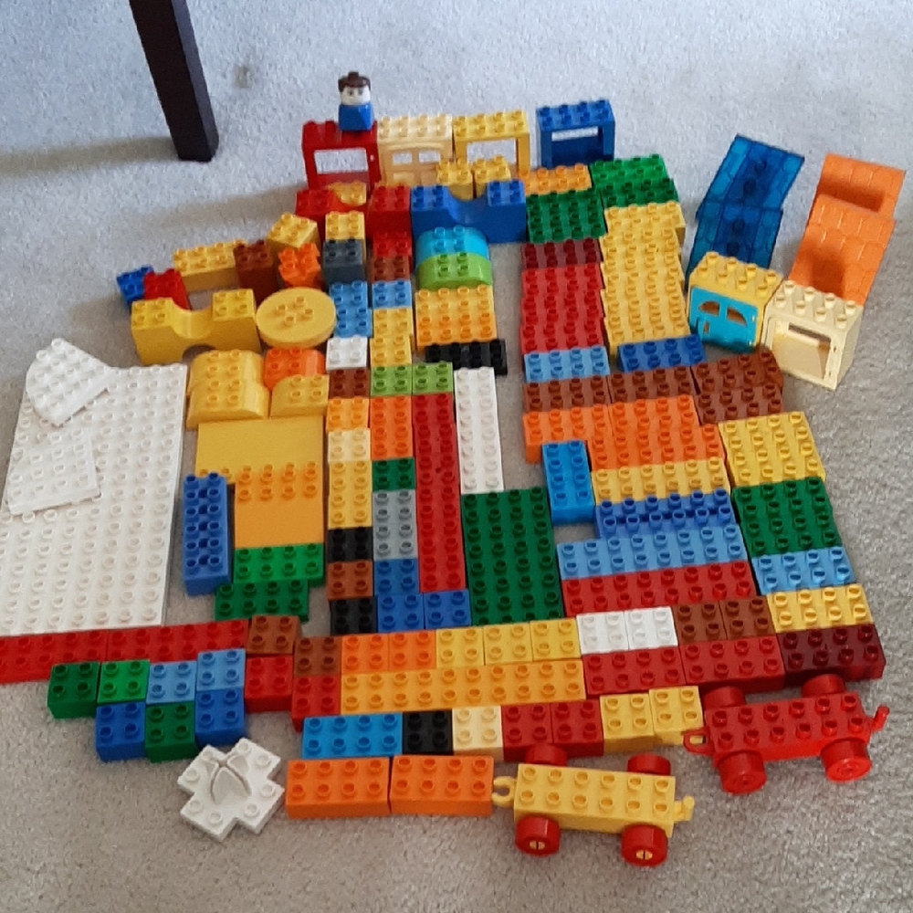 Classic Lego Duplo Building Blocks Assortment